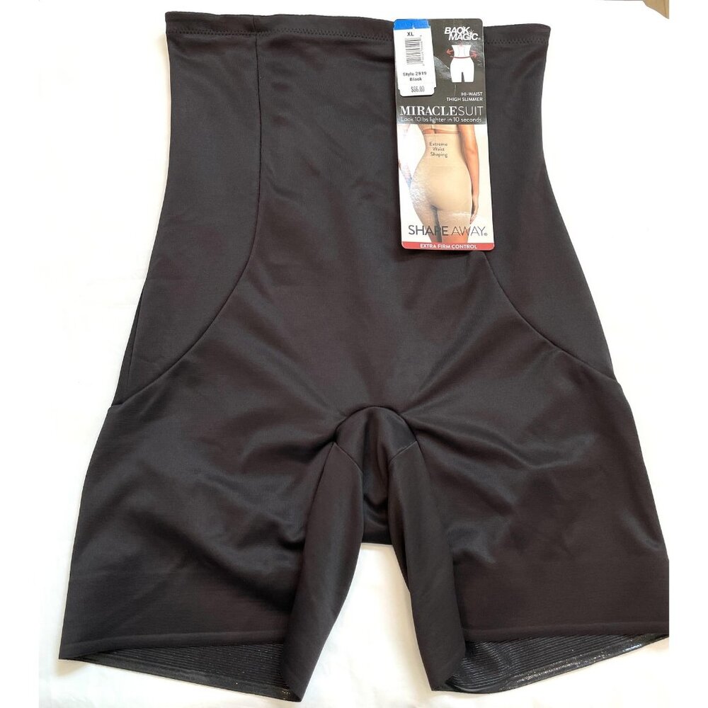 Miraclesuit Hi-Waist Thigh Slimmer Womens XL‎ Back Magic Extreme Shaping NWT - Picture 2 of 7